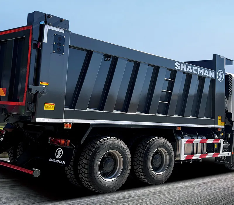 Optimized Reinforced Large Slant Rib Design for the Dump Truck Body