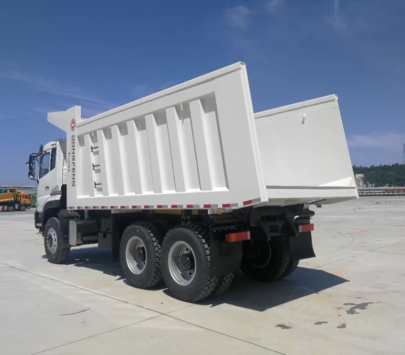 Optimized Reinforced Large Slant Rib Design for the Dump Truck Body
