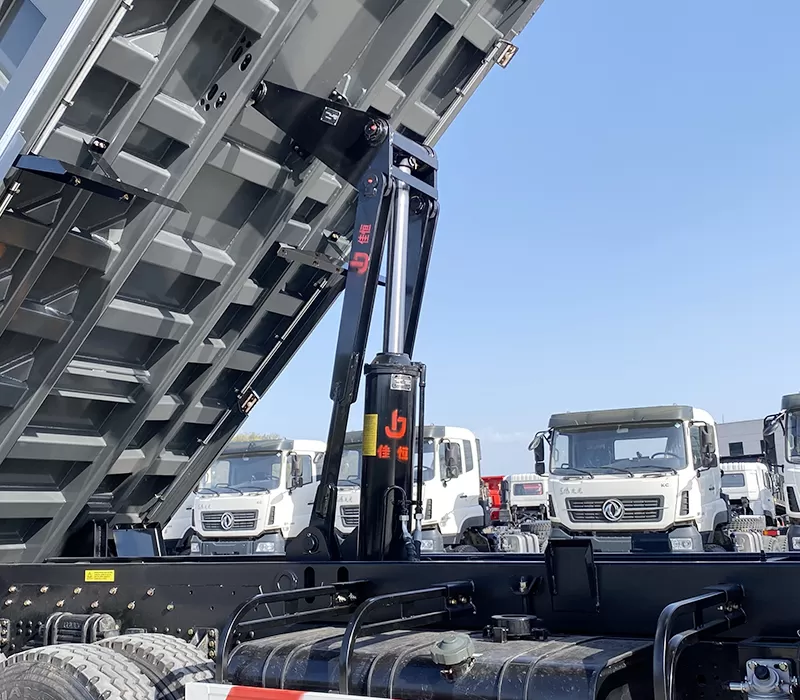 Middle top hydraulic unloading method