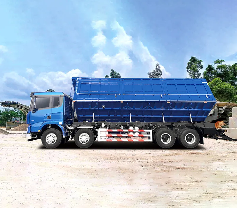 Side Unloading Dump Truck