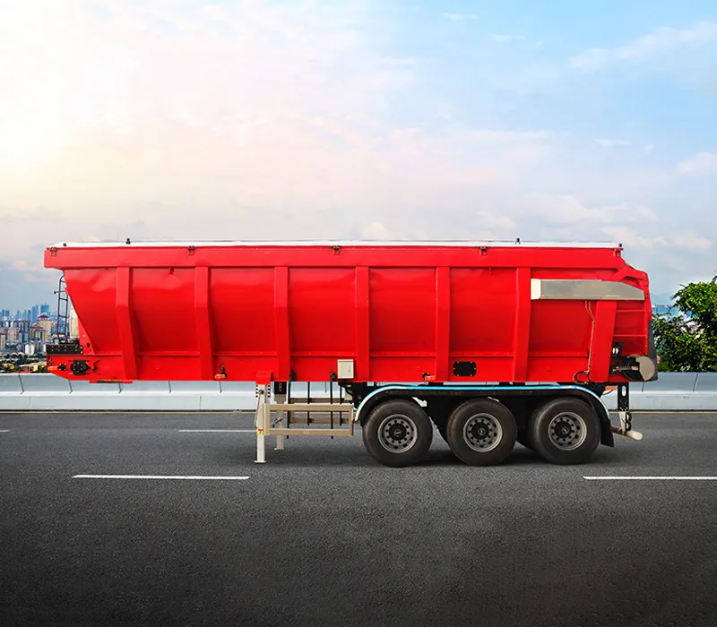 Belt-Type Dump Semi-Trailer