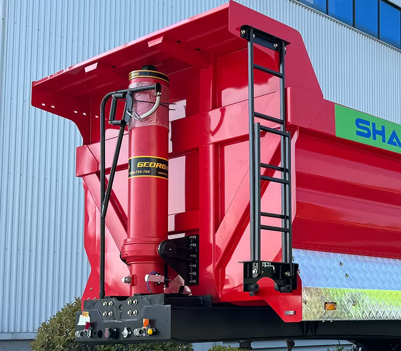 The whole vehicle is powder-coated by robots