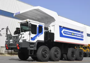 Six New Energy Mining Trucks from Chitian Debut at China-Eurasia Expo, Pioneering a Green Revolution with Dual-Balance Technology