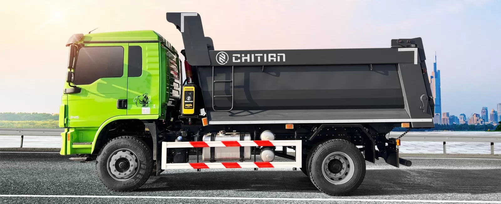 Medium-Duty Dump Truck