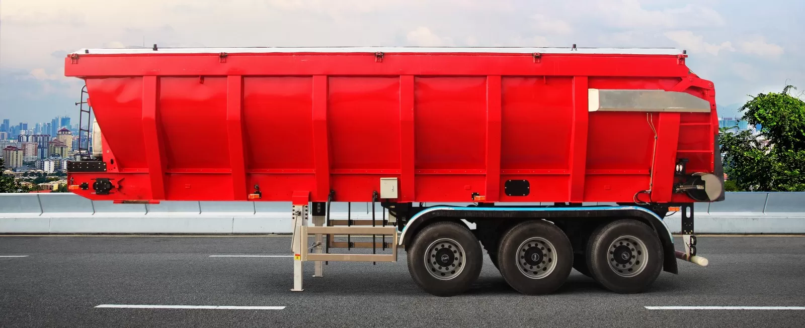 Belt-Type Dump Semi-Trailer